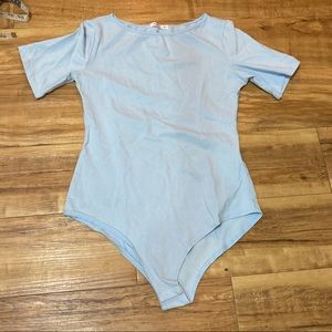 Baby blue bodysuit